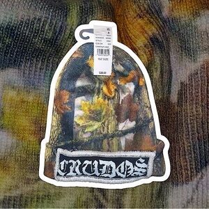 1 of 1 Los Crudos hand sewed beanie